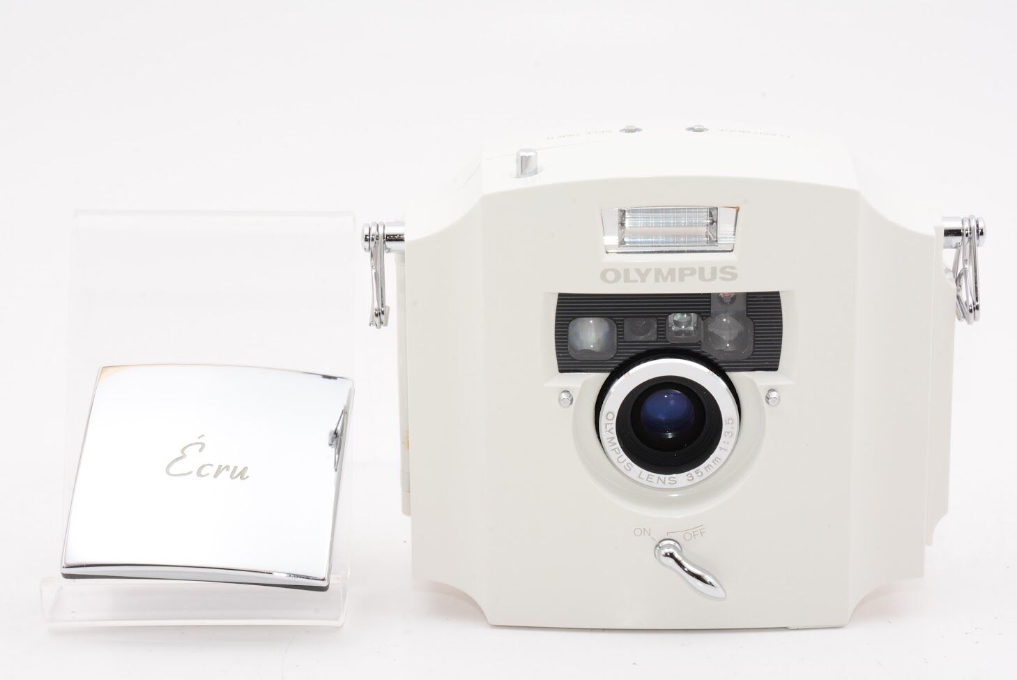 OLYMPUS オリンパス Ecru エクリュ コンパクトフィルムカメラ