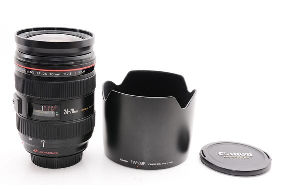岐阜のおすすめ Canon キヤノン EF24-70mm F2.8L USM フルサイズ対応の買取価格 売るなら百獣の買取王が高価買い取り 