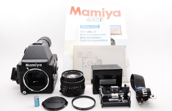 明石大久保のおすすめ Mamiya マミヤ 645E + MAMIYA-SEKOR C 80mm F2.8 Nの高い買取価格 百獣の買取王が高価買い取り 