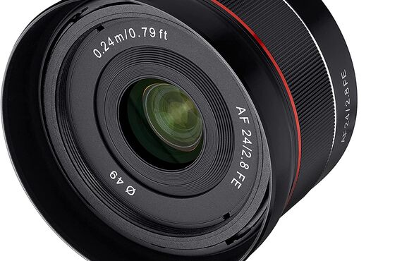 明石大久保のおすすめ SAMYANG サムヤン AF 24mm F2.8 FE の高い買取価格 売るなら百獣の買取王が高価買い取り 