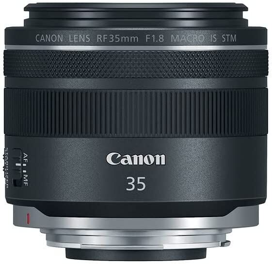 Canon キヤノン 単焦点広角レンズ RF35mm F1.8 マクロ IS STM EOSR対応