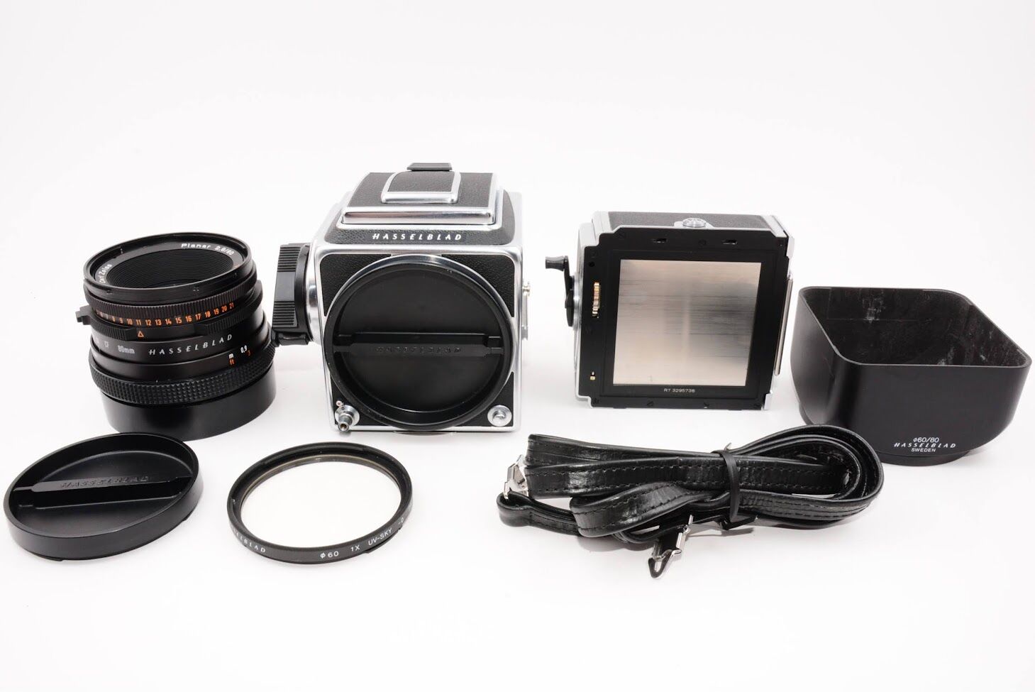 Hasselblad ハッセルブラッド 500C/M CM + CF 80mm f2.8 + A12