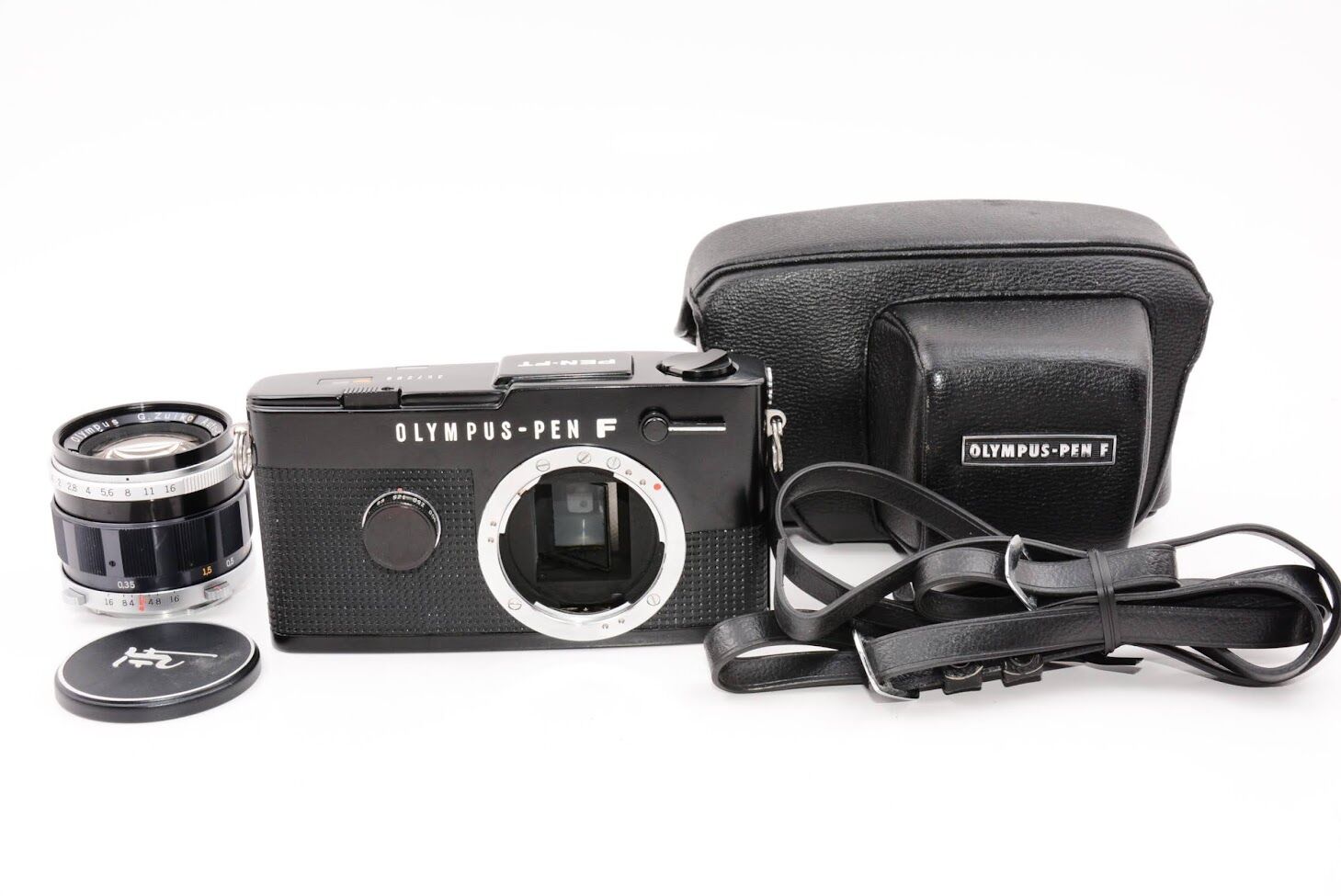 OLYMPUS オリンパス PEN FT ブラック ズイコー 1:1.4 f=40mm付き