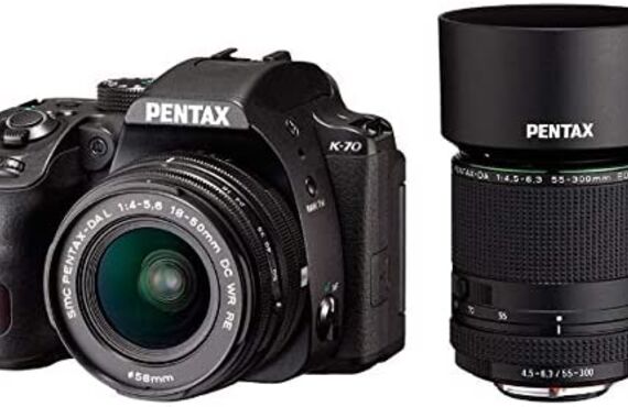 宍粟のおすすめ PENTAX ペンタックス K-70 ダブルズームレンズキット高い買取価格 百獣のカメラ買取王が高価買い取り