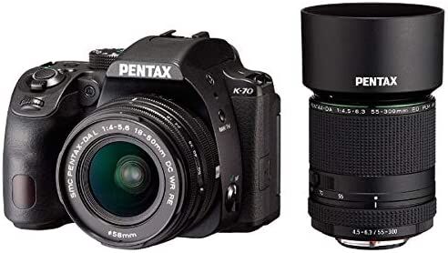PENTAX ペンタックス K-70 ダブルズームレンズキット DAL18-50mm+50-200mm デジタル一眼レフカメラ