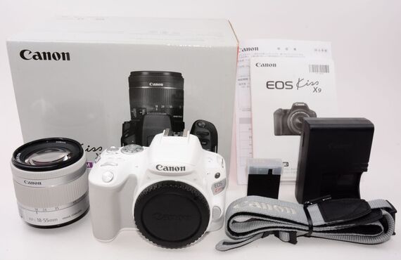 宍粟おすすめ Canon キャノン EOS Kiss X9 EF-S18-55 レンズキットの高い買取価格 百獣のカメラ買取王が高価買い取り