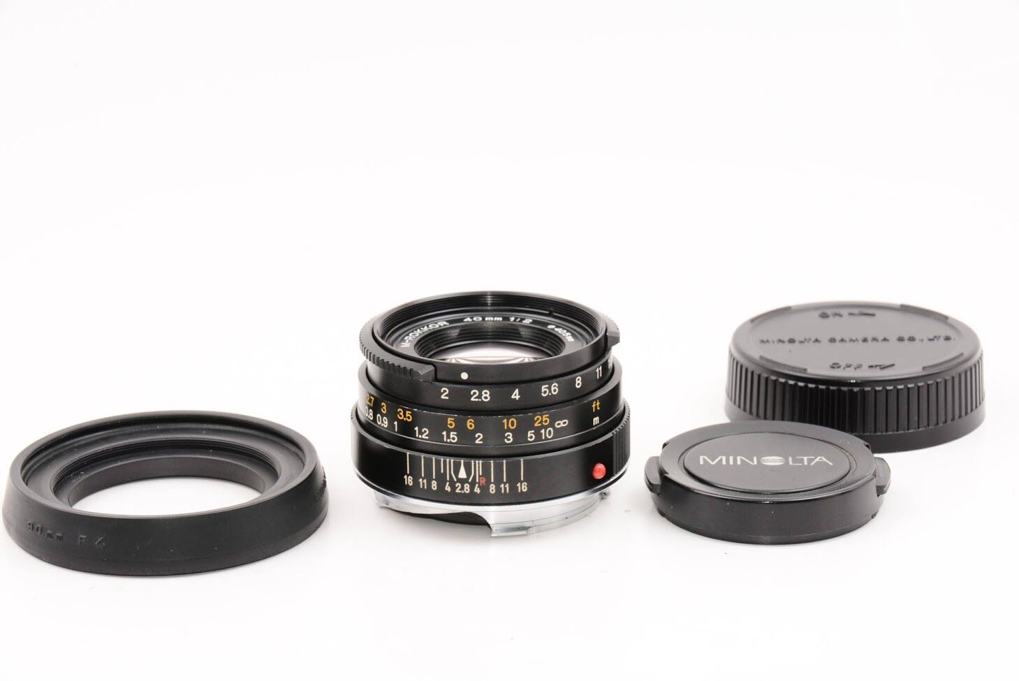 MINOLTA ミノルタ M-ROKKOR 40mm F2