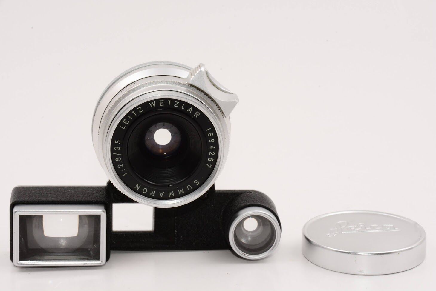 Leica ライカ ズマロン 35mm ｆ2.8 メガネ付き 純正メタルキャップ