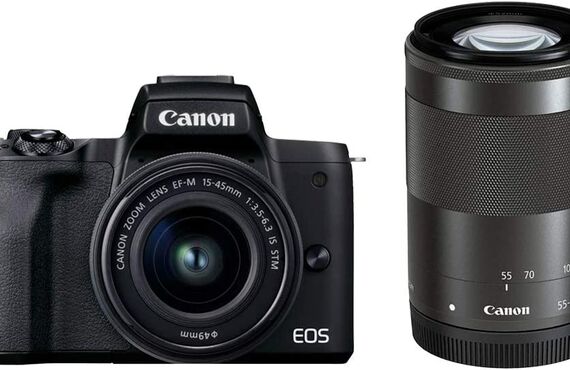 宍粟のおすすめ Canon キャノン EOS Kiss M2 ダブルズームキット買取価格 売るなら百獣のカメラ買取王が高価買い取り