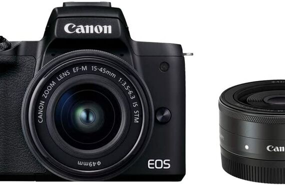 宍粟のおすすめ Canon キャノン EOS Kiss M2 ダブルレンズキット買取価格 売るなら百獣のカメラ買取王が高価買い取り