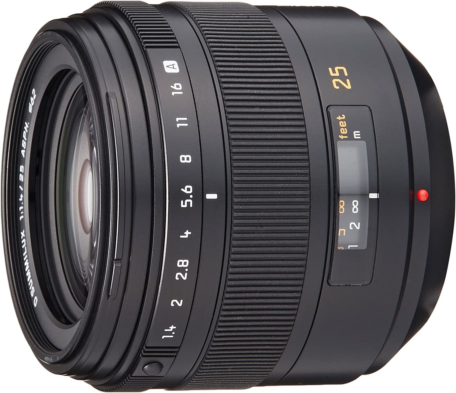 Panasonic パナソニック 単焦点レンズ フォーサーズ用 ライカ D SUMMILUX 25mm/F1.4 ASPH.