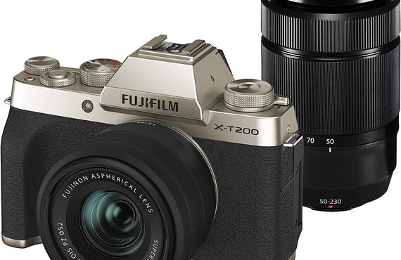 岡山のおすすめFUJIFILM 富士フィルム X-T200ダブルズームレンズキット高い買取価格 売るなら カメライオンが高価買取