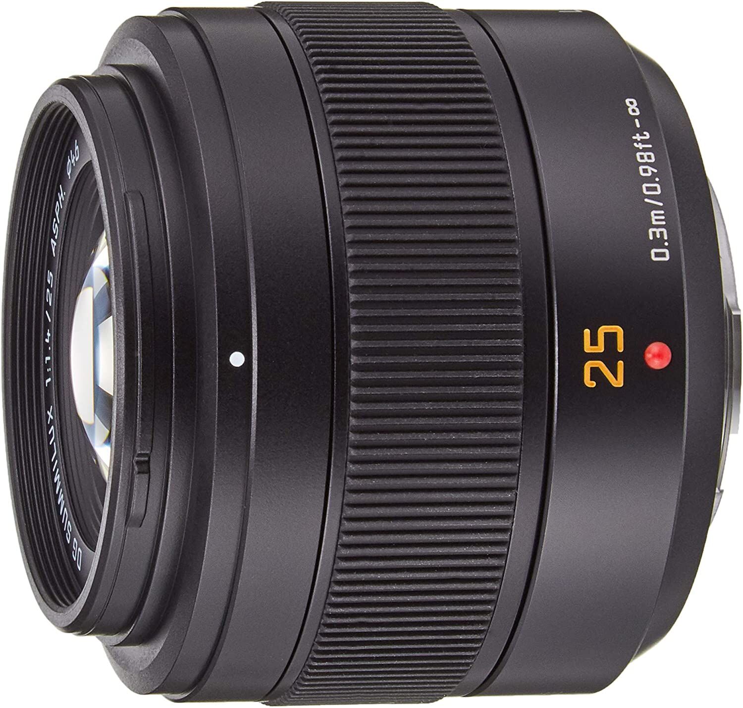 Panasonic パナソニック 標準単焦点レンズ マイクロフォーサーズ用 ルミックス LEICA DG SUMMILUX 25mm/F1.4 II ASPH. ブラック