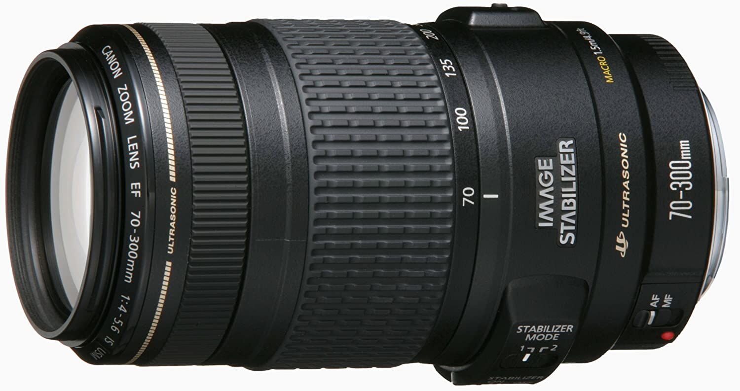 Canon キャノン 望遠ズームレンズ EF70-300mm F4-5.6 IS USM フルサイズ対応