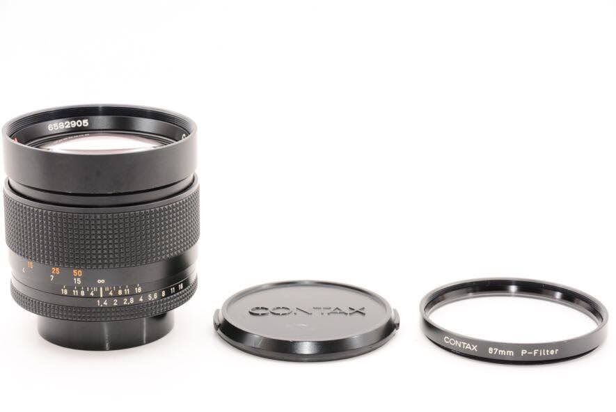 CONTAX コンタックス Carl Zeiss カールツァイス Planar T* 85mm F1.4 AEG Lens 1,4/80