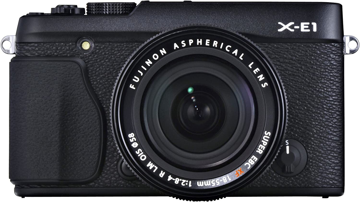 FUJIFILM フジフイルム ミラーレス一眼 X-E1 レンズキット ブラック X-E1/XF18-55