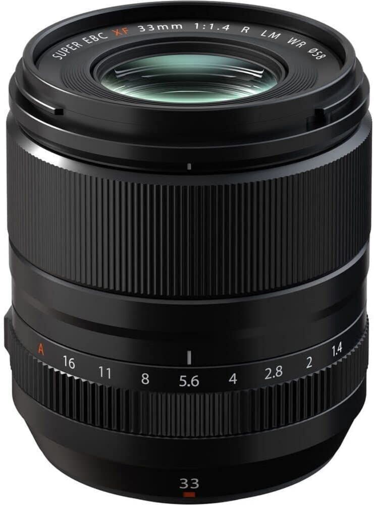 FUJIFILM フジフイルム フジノンレンズ 単焦点レンズ XF33mmF1.4 R LM WR ブラック