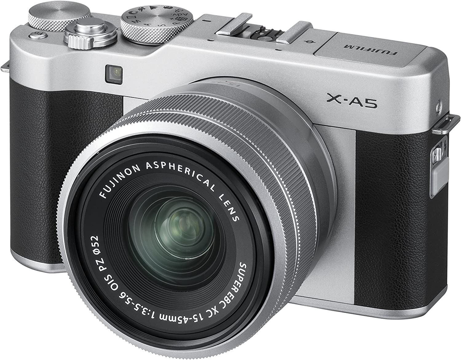 FUJIFILM フジフイルム ミラーレス一眼カメラ X-A5 レンズキット シルバー
