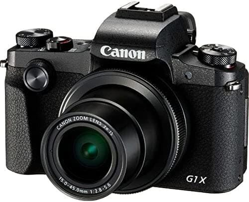 Canon キャノン コンパクトデジタルカメラ PowerShot G1 X Mark III ブラック APS-Cセンサー/F2.8レンズ/EVF内蔵 PSG1XMARKIII