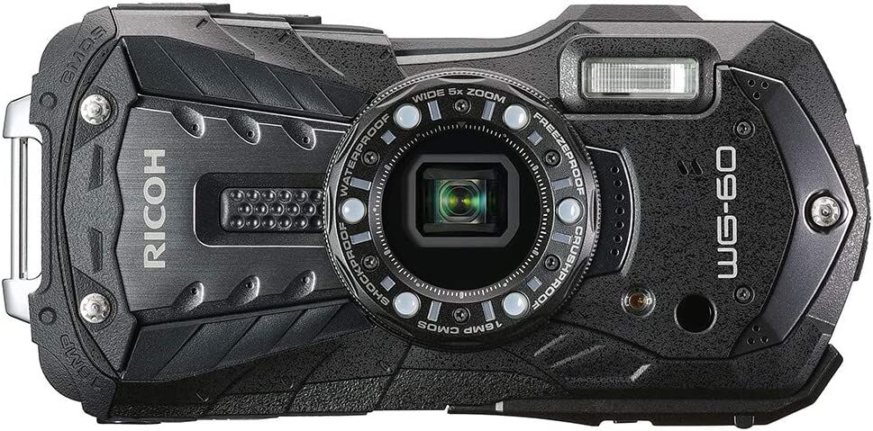 RICOH リコー WG-60 ブラック 本格防水デジタルカメラ