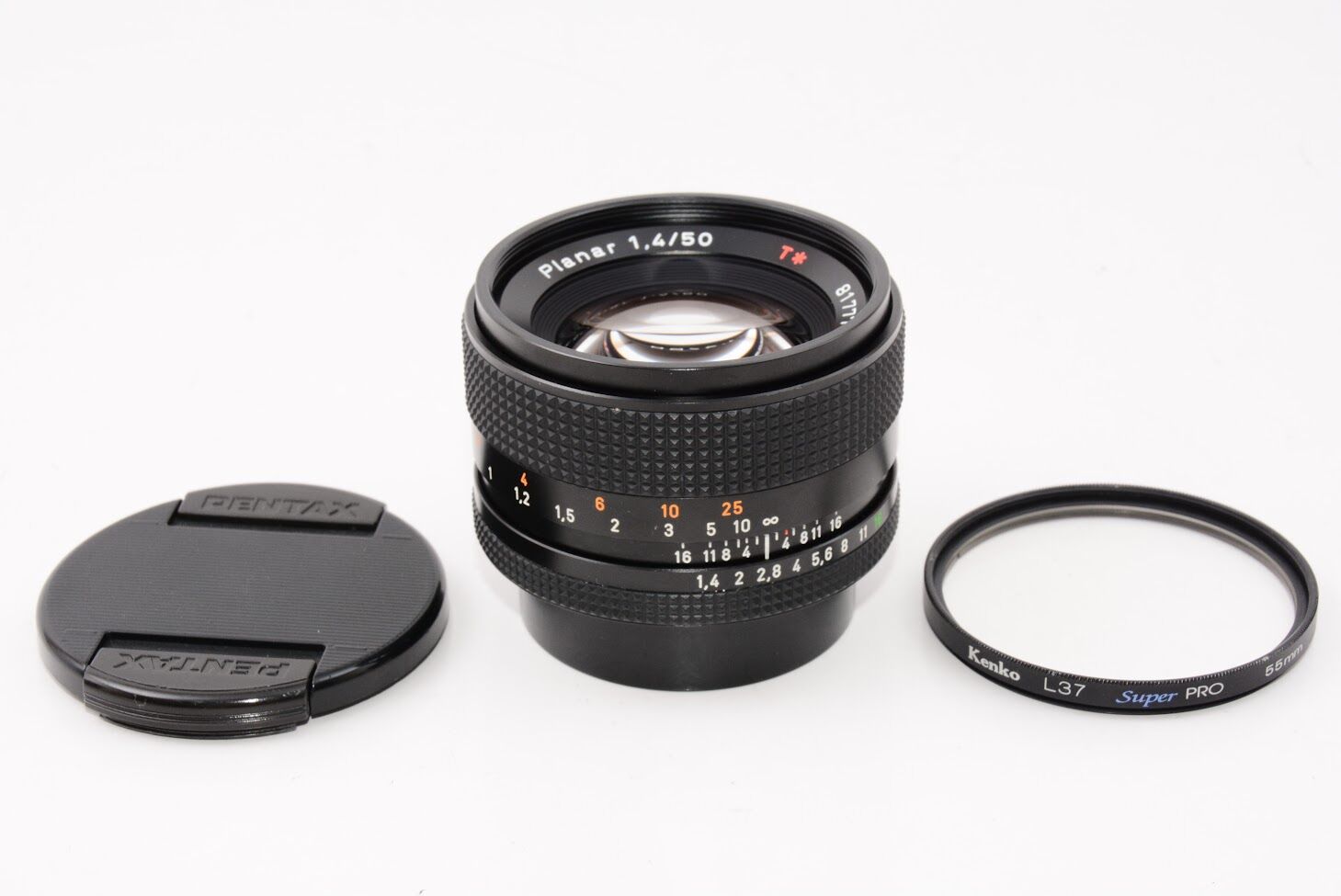 CONTAX コンタックス Carl Zeiss Planar AEJ カールツァイス プラナー 50mm F1.4 T*
