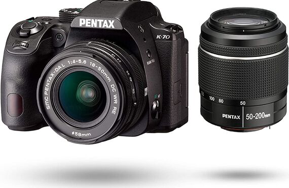 遺品整理もおまかせ PENTAX ペンタックス K-70 DAL18-50mm+50-200mm の買取価格 売るなら百獣の買取王が高価買い取り