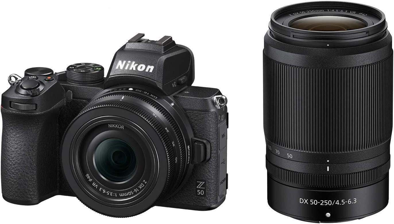 Nikon ニコン ミラーレス一眼カメラ Z50 ダブルズームキット NIKKOR Z DX 16-50mm+NIKKOR Z DX 50-250mm付属