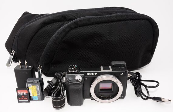 遺品整理もおまかせ SONY ソニー ミラーレス一眼 α NEX-6 ボディの高い買取価格 売るなら百獣の買取王が高価買い取り