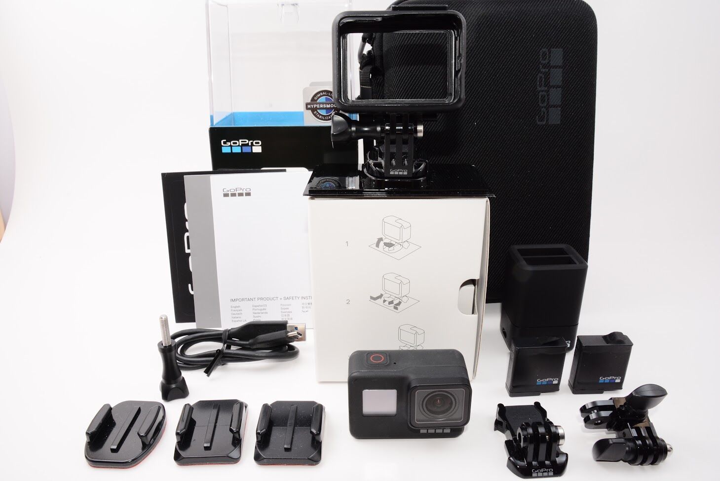GoPro ゴープロ HERO7 Black CHDHX-701-FW ヒーロー7 ブラック ウェアラブル アクション カメラ