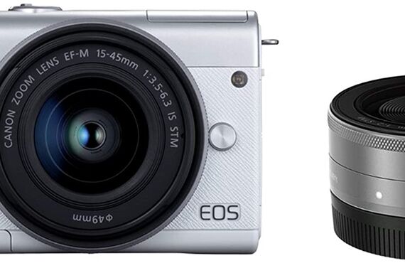 遺品整理もおまかせ Canon キヤノン EOS M200 ダブルレンズキットの高い買取価格 売るなら百獣の買取王が高価買い取り