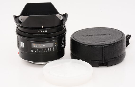 遺品整理もおまかせ MINOLTA ミノルタ AF 16mm F2.8 FISH-EYE の高い買取価格 売るなら百獣の買取王が高価買い取り