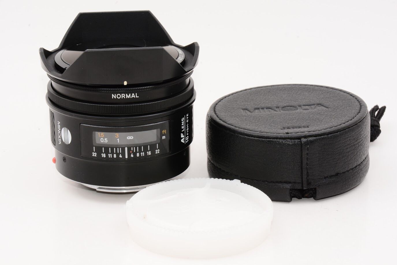 MINOLTA ミノルタ AF 16mm F2.8 FISH-EYE フィッシュアイ 対角魚眼 美品