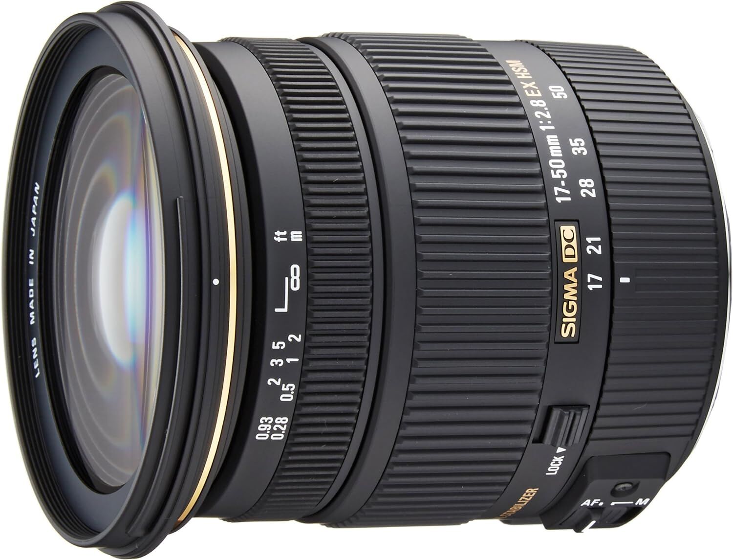 SIGMA シグマ 標準ズームレンズ 17-50mm F2.8 EX DC OS HSM キヤノン用 APS-C専用