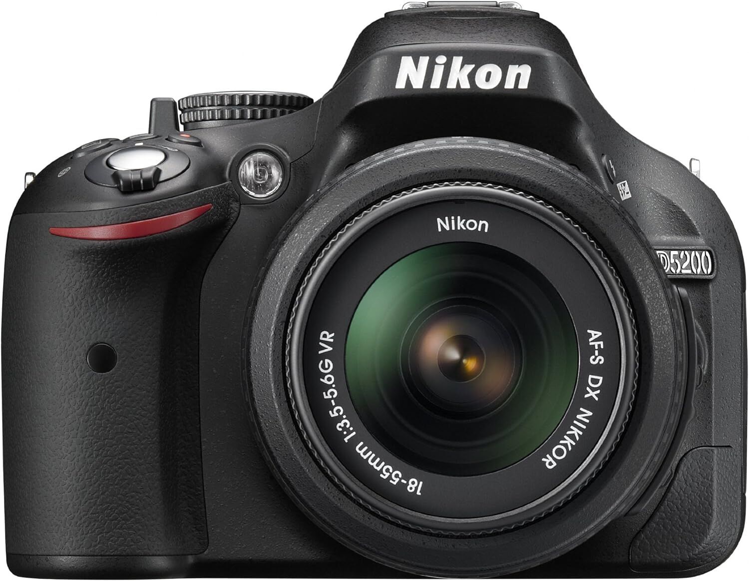 Nikon ニコン デジタル一眼レフカメラ D5200 レンズキット AF-S DX NIKKOR 18-55mm f/3.5-5.6G VR付属 ブラック