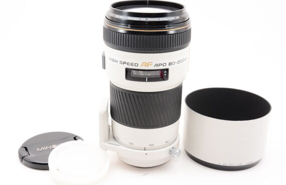 藤沢のおすすめ MINOLTA ミノルタ AF APO TELE ZOOM 80-200mm F2.8 の高い買取価格 百獣の買取王が高価買い取り