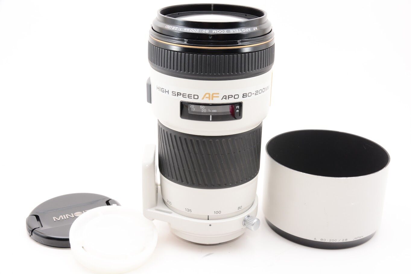 MINOLTA ミノルタ 望遠ズームレンズ AF APO TELE ZOOM 80-200mm F2.8 HIGH SPEED AF