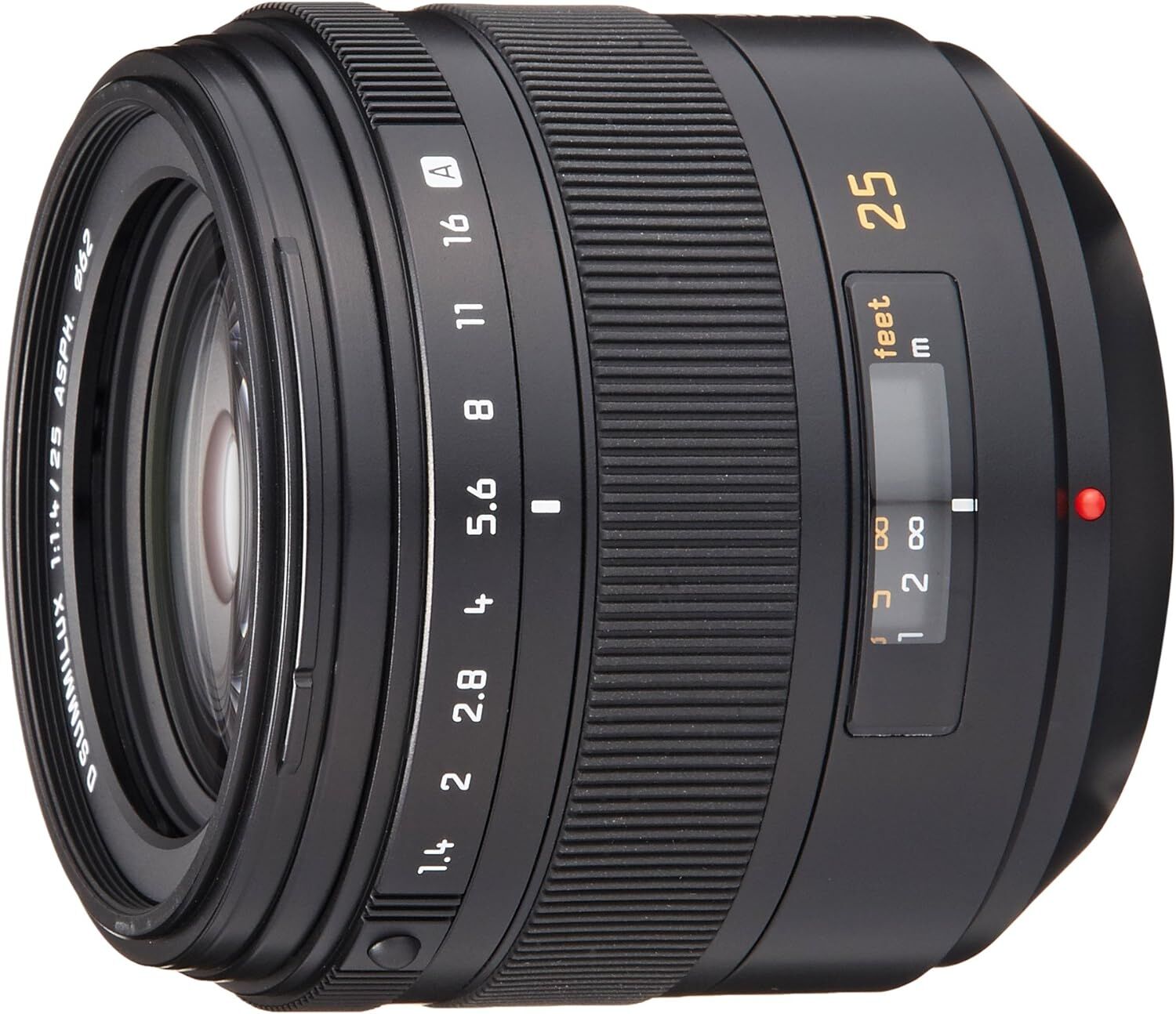 Panasonic パナソニック 単焦点レンズ フォーサーズ用 ライカ D SUMMILUX 25mm/F1.4 ASPH.