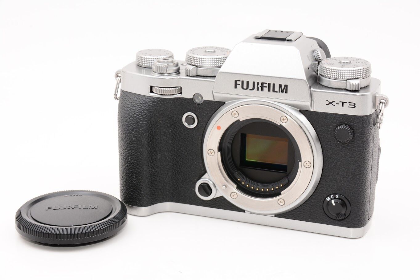 FUJIFILM 富士フィルム ミラーレス一眼カメラ X-T3 ボディ シルバー