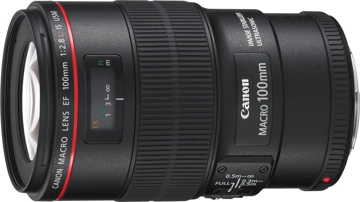 Canon キヤノン 単焦点マクロレンズ EF100mm F2.8L マクロ IS USM フルサイズ対応