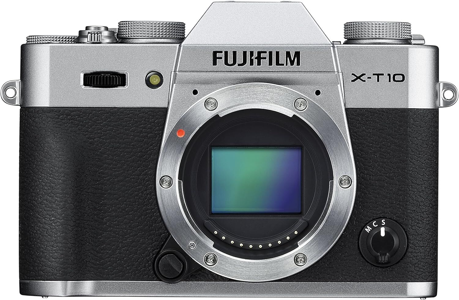 FUJIFILM 富士フイルム ミラーレス一眼 X-T10 ボディ シルバー