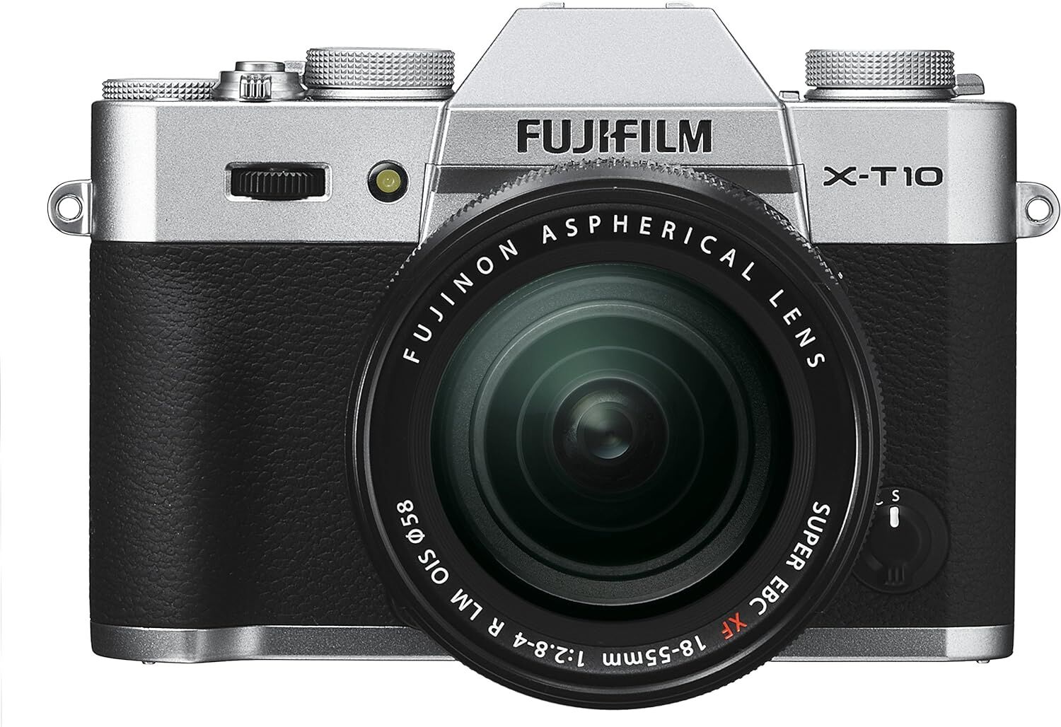 FUJIFILM 富士フイルム ミラーレス一眼 X-T10 レンズキット シルバー

