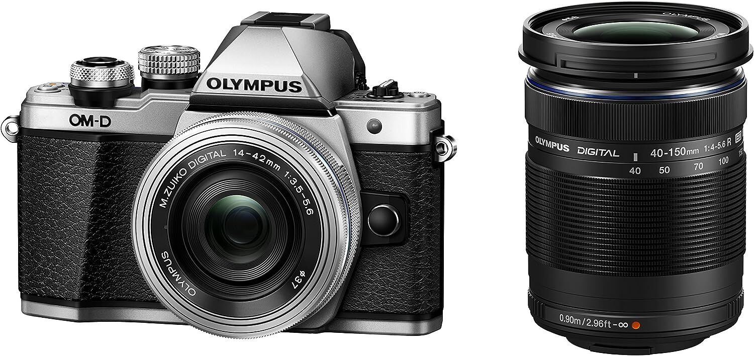 OLYMPUS オリンパス ミラーレス一眼カメラ OM-D E-M10 MarkII EZダブルズームキット シルバー