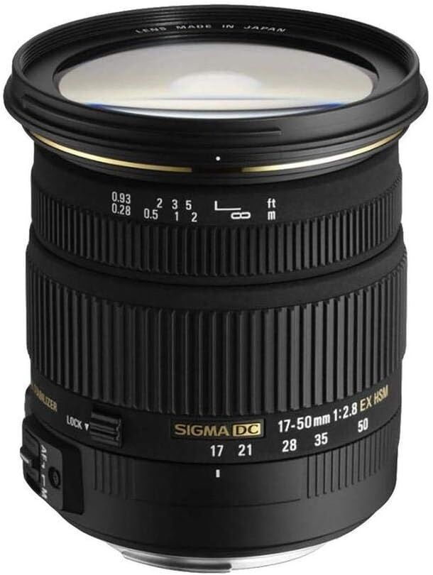 SIGMA シグマ 標準ズームレンズ 17-50mm F2.8 EX DC OS HSM キヤノン用 APS-C専用