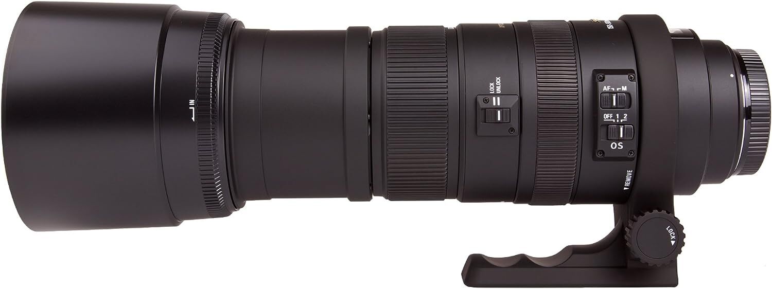 SIGMA シグマ 超望遠ズームレンズ APO 150-500mm F5-6.3 DG OS HSM キヤノン用 フルサイズ対応 
