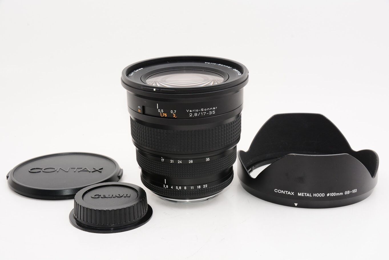 CONTAX コンタックス Carl Zeiss カールツァイス N ヴァリオゾナー 17-35/2.8 キャノンマウント改造