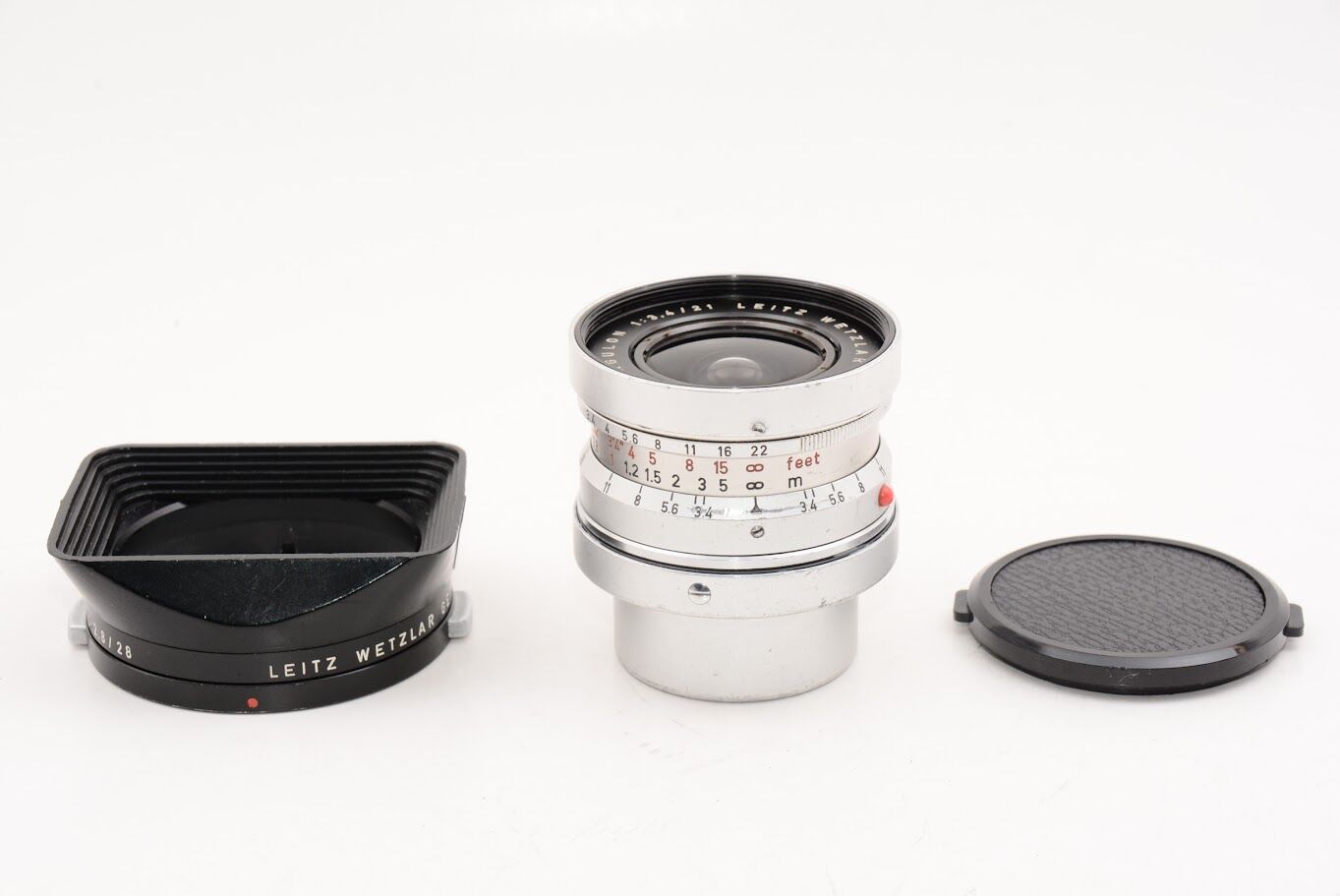 LEICA ライカ スーパー アンギュロン 21mm F3.4 SUPER-ANGULON LEITZ WETZLAR ライツ ドイツ製 + 純正フード付き