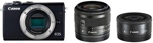 Canon キヤノン ミラーレス一眼カメラ EOS M100 ダブルレンズキット ブラック
