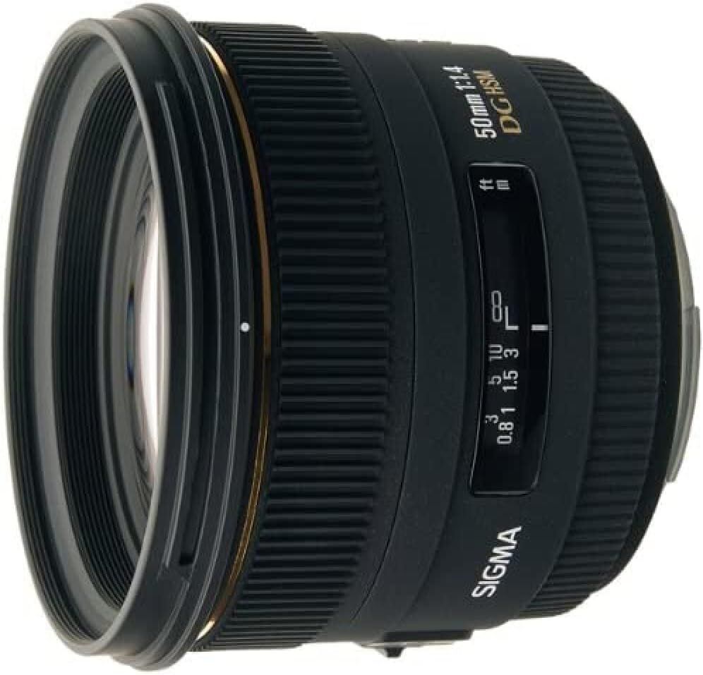 SIGMA シグマ 単焦点標準レンズ 50mm F1.4 EX DG HSM ニコン用 フルサイズ対応