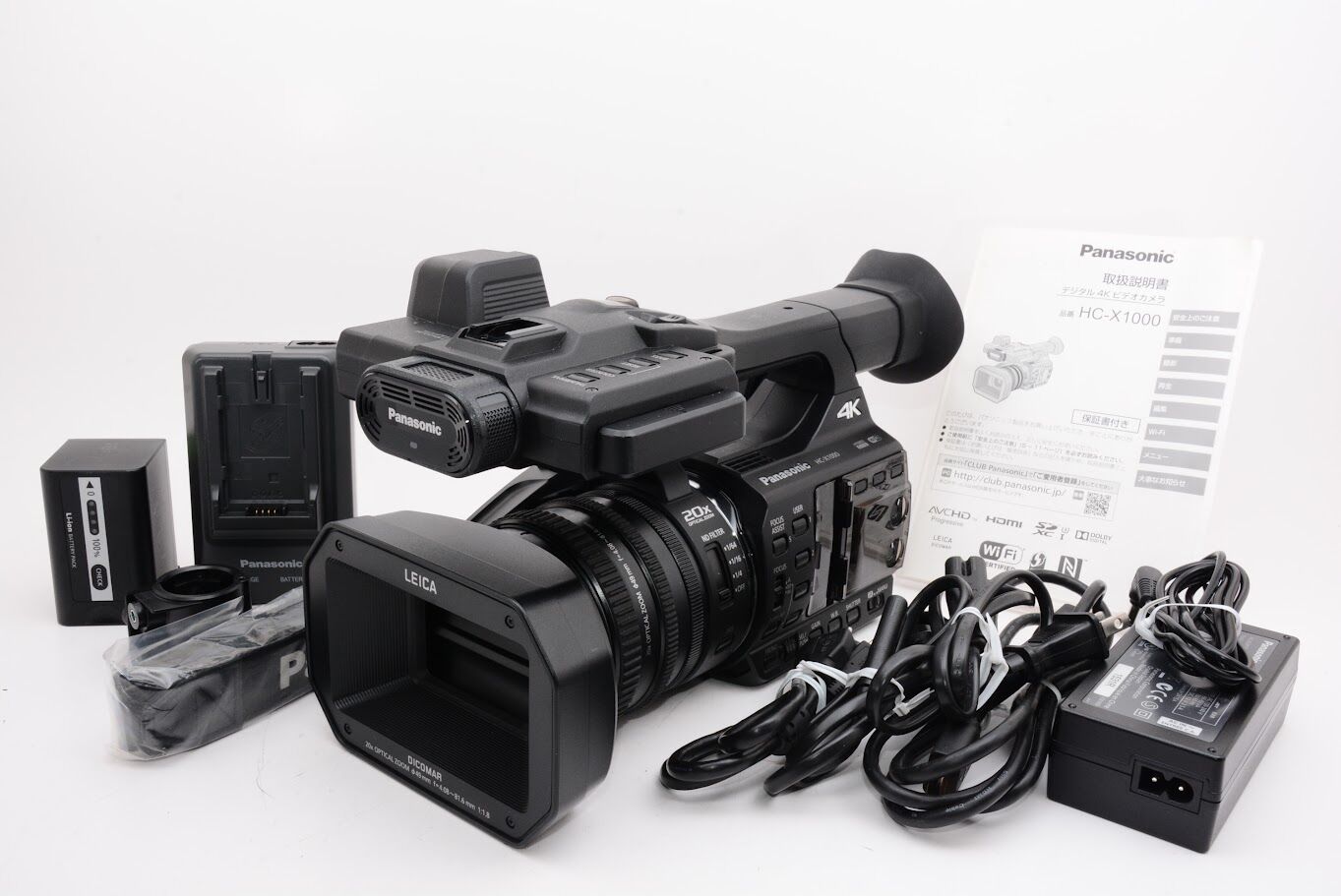 Panasonic パナソニック デジタル4Kビデオカメラ HC-X1000-K