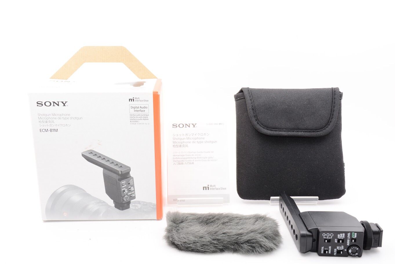 SONY ソニー ショットガンマイクロフォン ECM-B1M